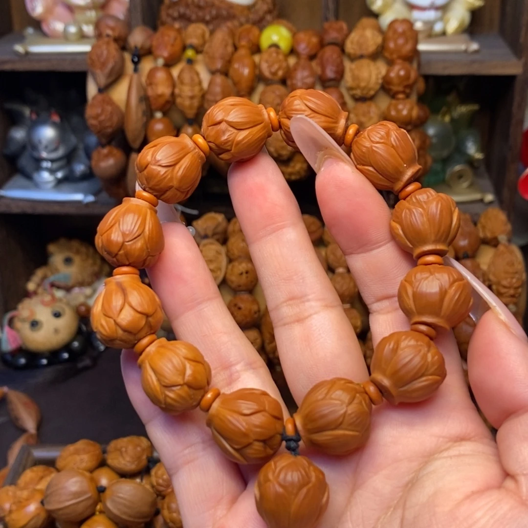 手串/手链橄榄核小莲花