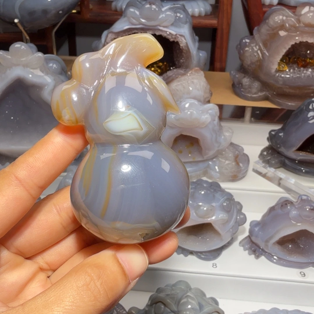 ღ***9玛瑙/玉髓未镶嵌摆件