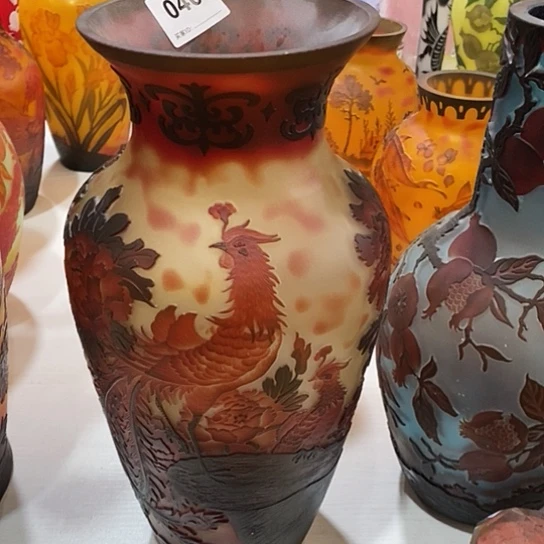 琉璃高度37厘米格蕾花瓶