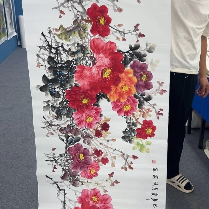 国画宣纸纯手绘字画