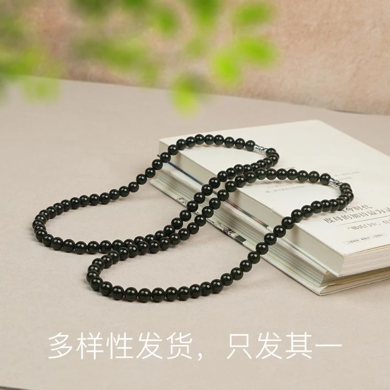 【香掌柜】和田玉塔青项链（多样性发货，发一件）