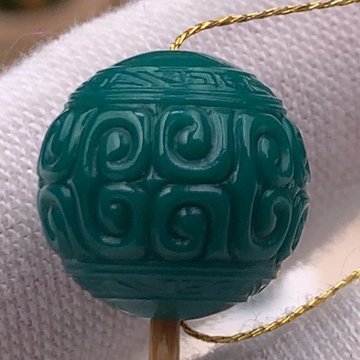 绿松石车挂未镶嵌