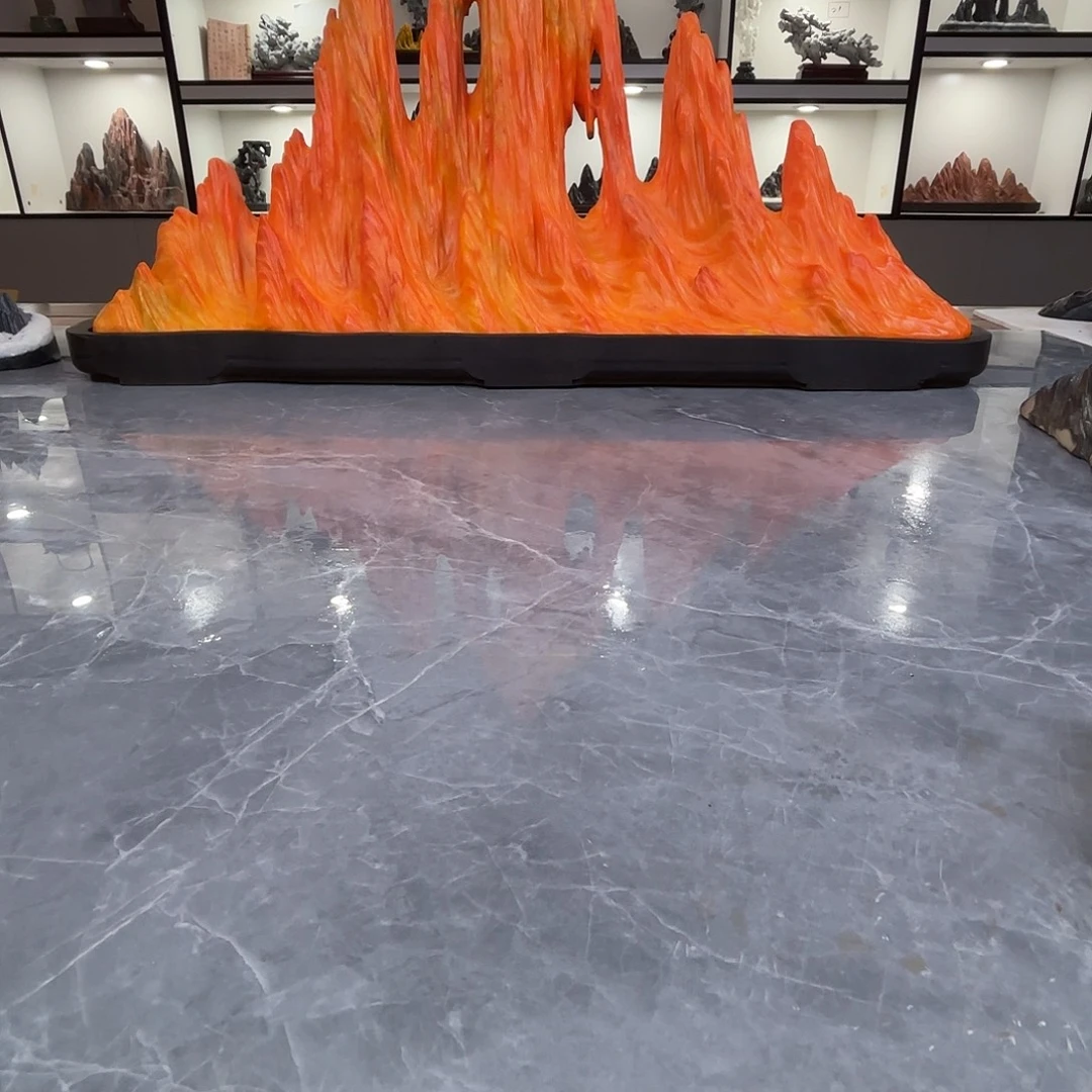 用***8石材灵璧石雕刻摆件