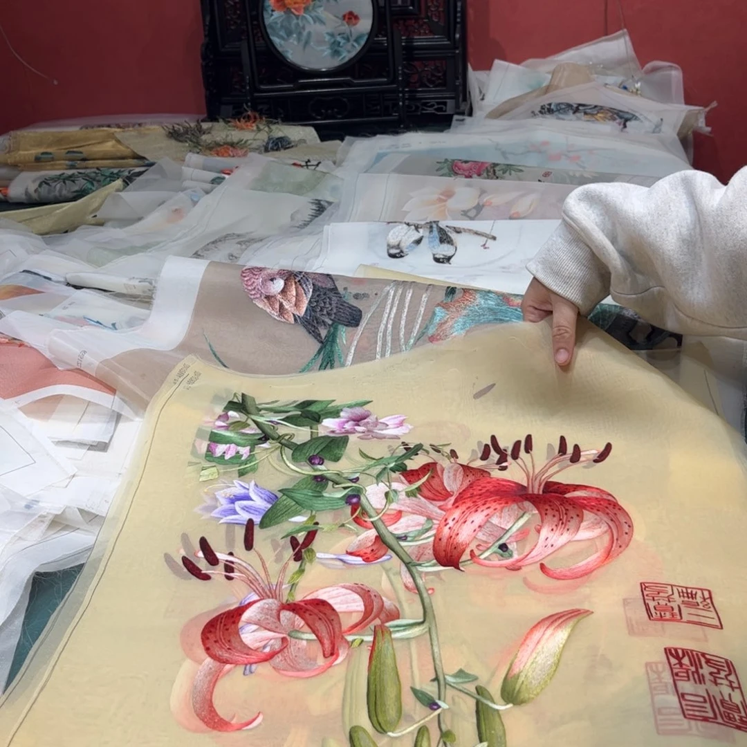 梵***真刺绣纯手工制作方法是一