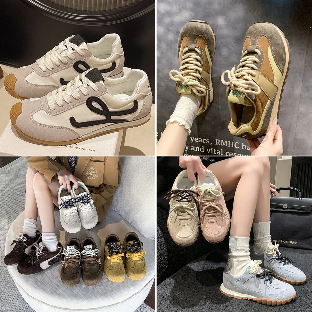 潮流运动女鞋德训鞋2025新款鞋子女气质休闲