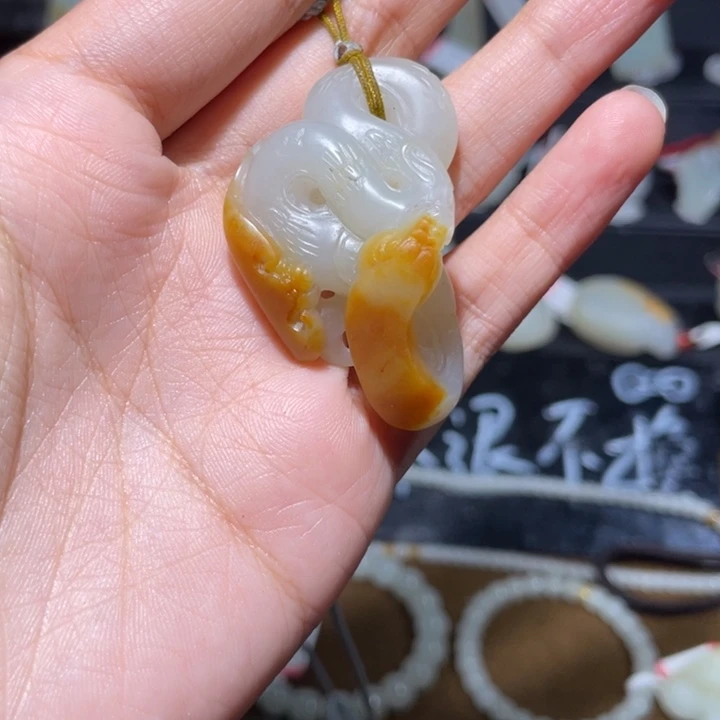 0***3和田玉（糖玉）未镶嵌手链