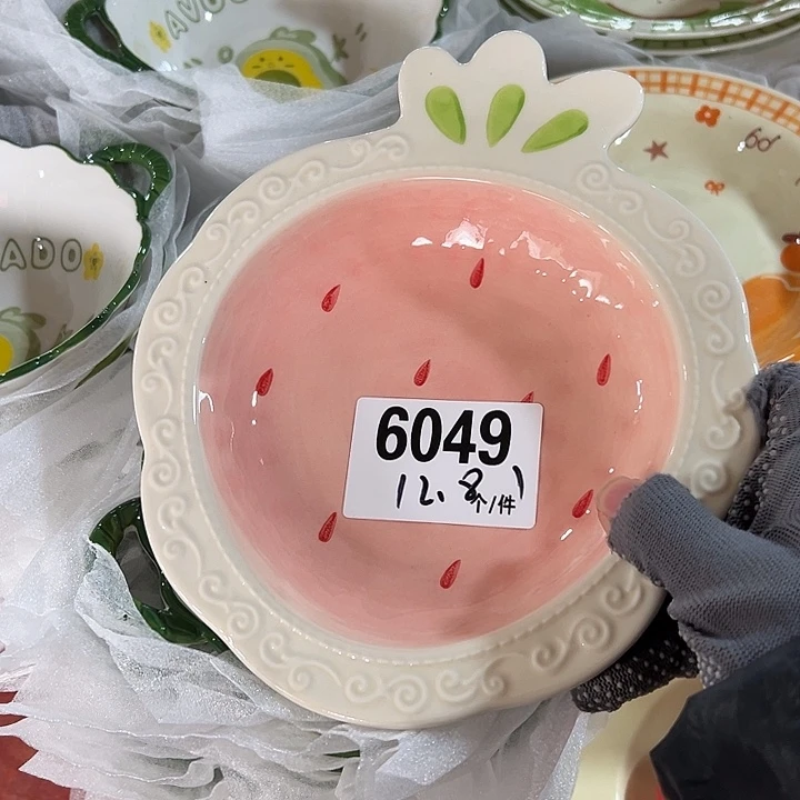 瓷外贸陶瓷微瑕6049