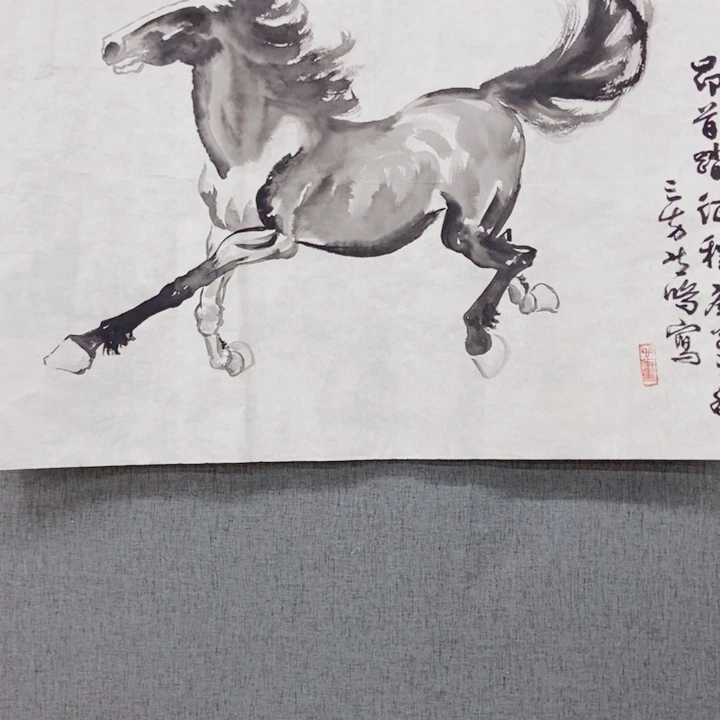 国画18057手写手绘国画作品