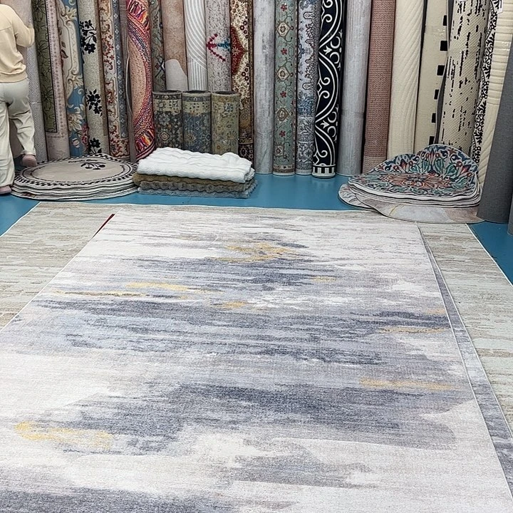 混纺200×300误差±1-3cm精编细砂仿羊绒棉布底微瑕