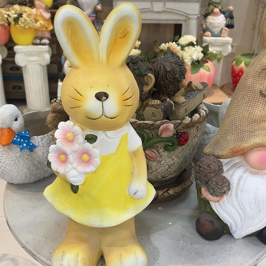 花园摆件红红火火