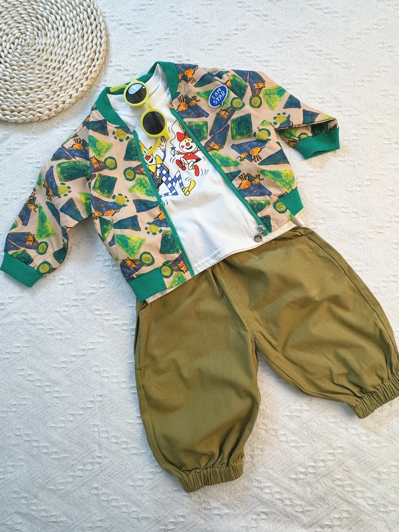 2025春季男童高品质休闲时尚韩版打底衫卫衣外套