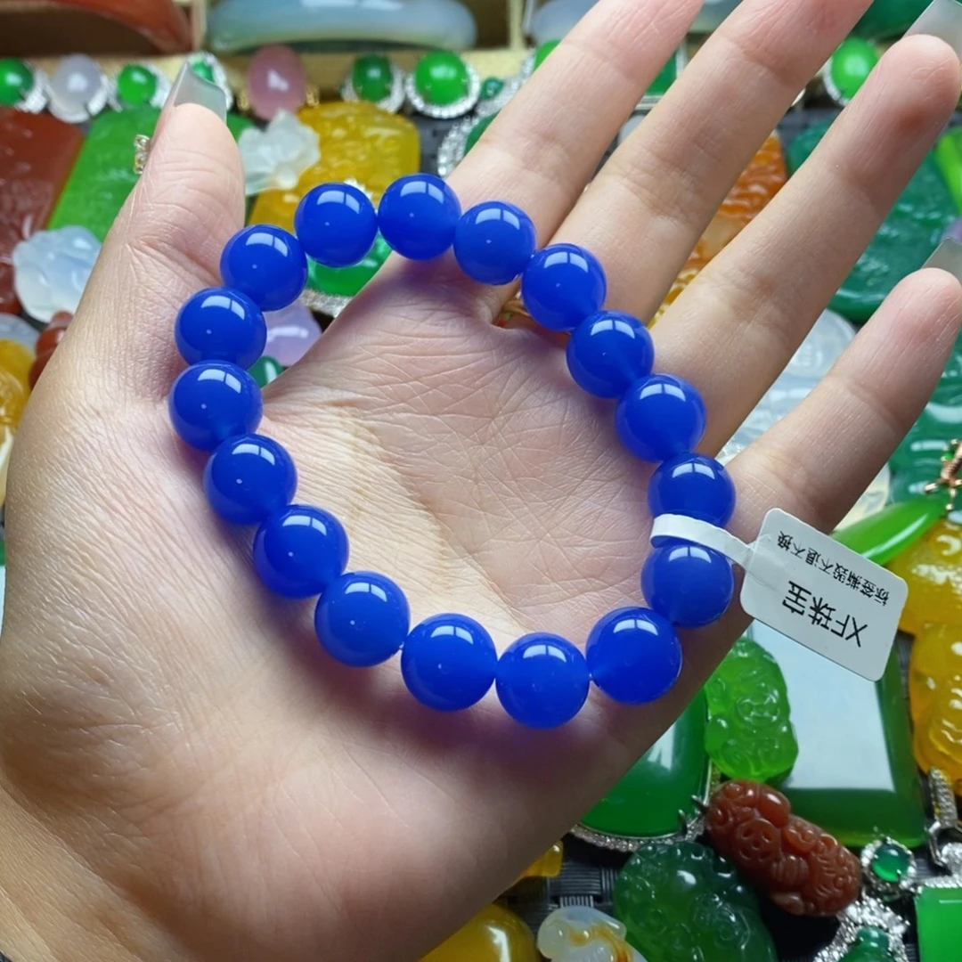 无***鸟玛瑙/玉髓未镶嵌手链