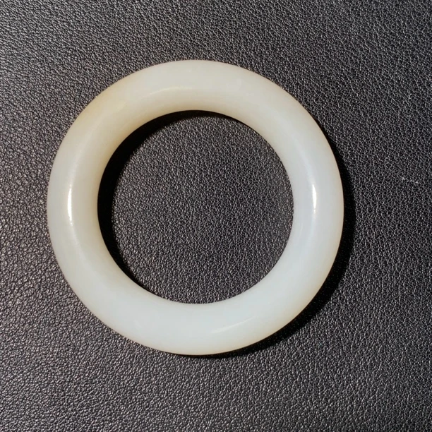 清代 和田玉挂环/古92480