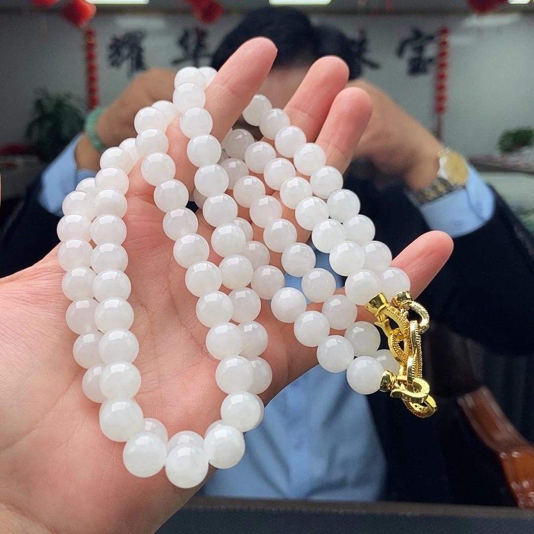 和田玉未镶嵌颈饰颜色多样性发拍一发一