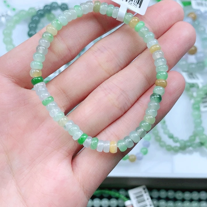 未镶嵌手链翡翠翡翠