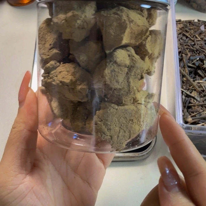 沉香碎屑沉香乌身圆叶水磨粉100克