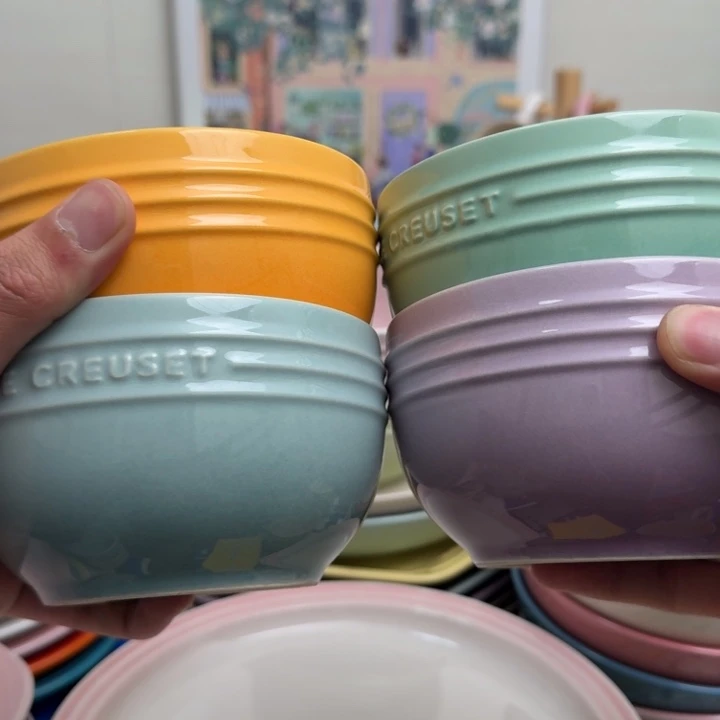 微瑕4个墩墩碗500毫升