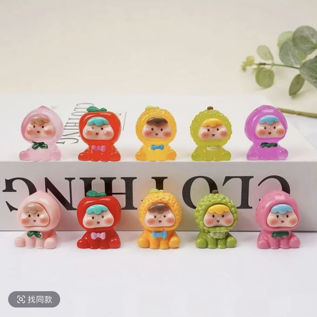（拆盒）Diudiu水果崽崽萌粒（盲盒手办整端）