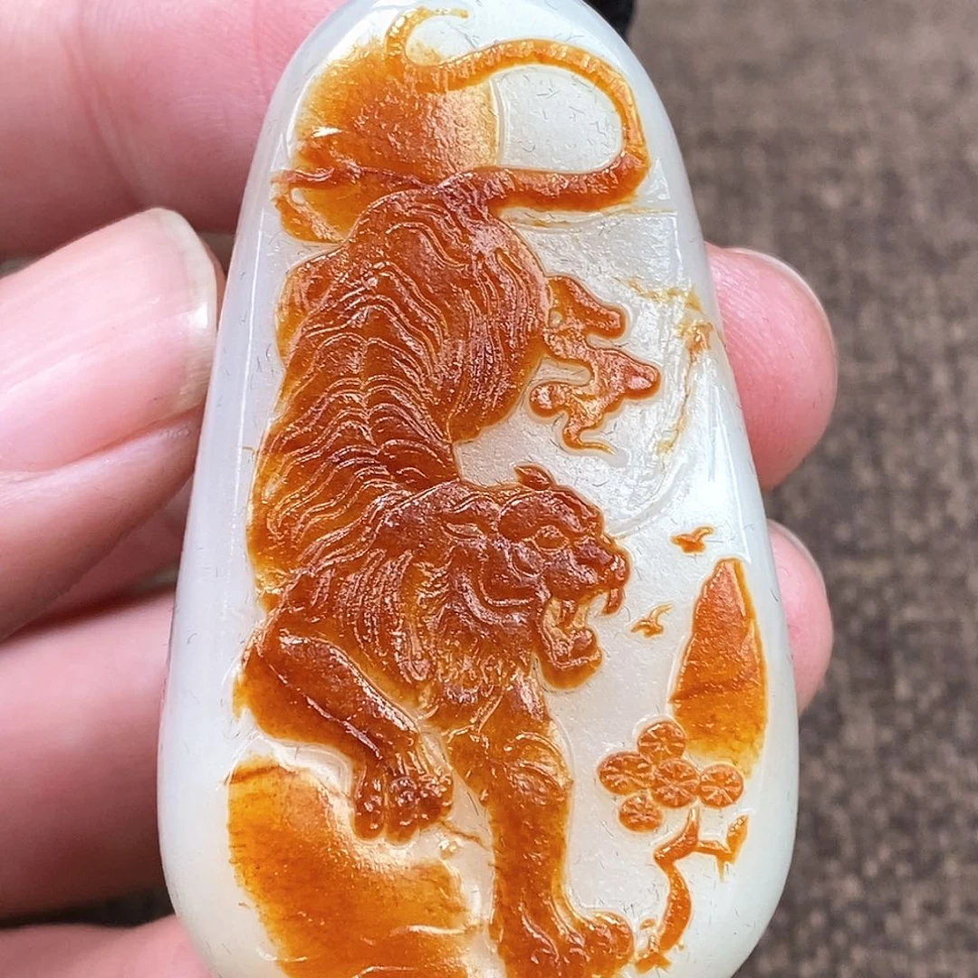 和田玉挂件未镶嵌