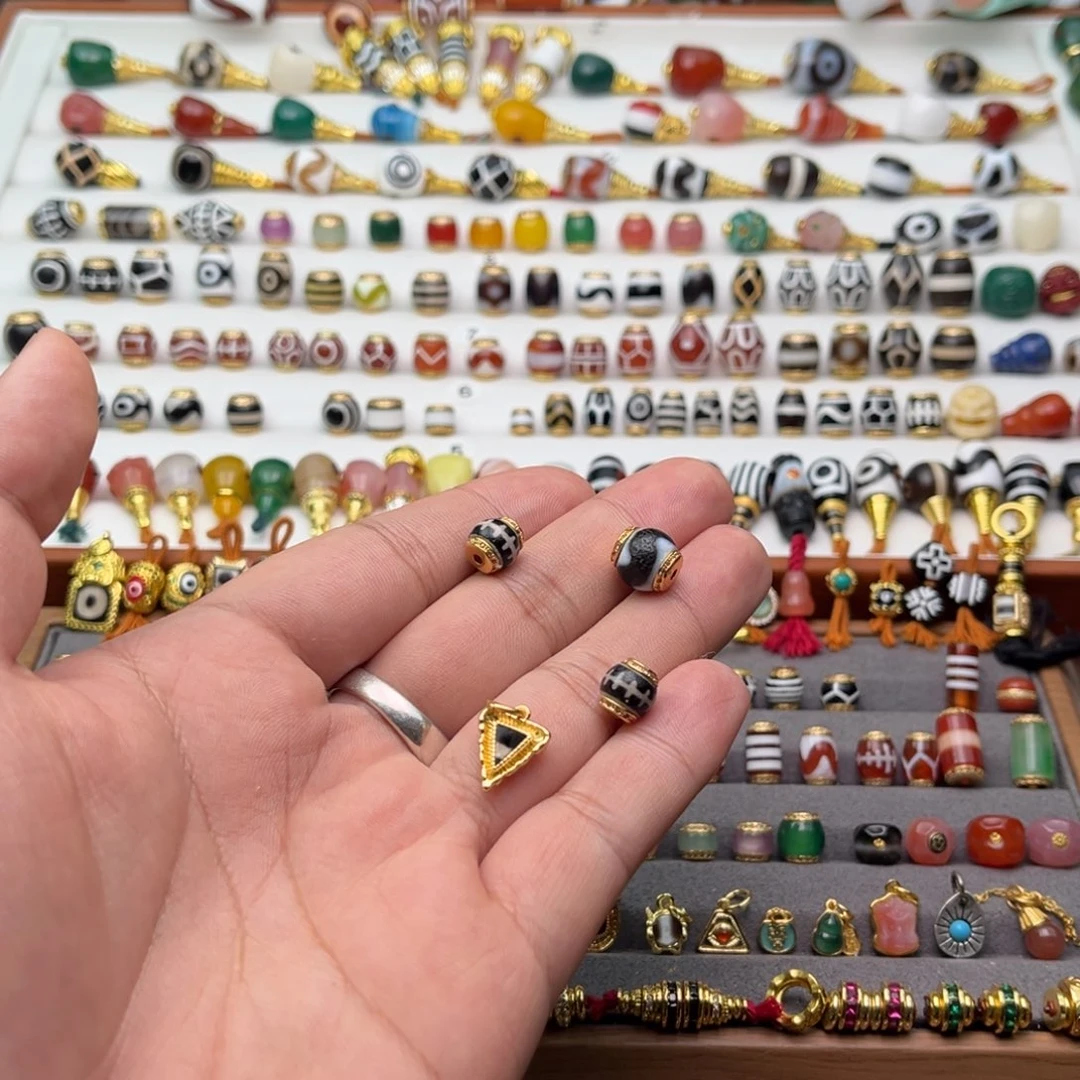 F***.玛瑙/玉髓未镶嵌单珠