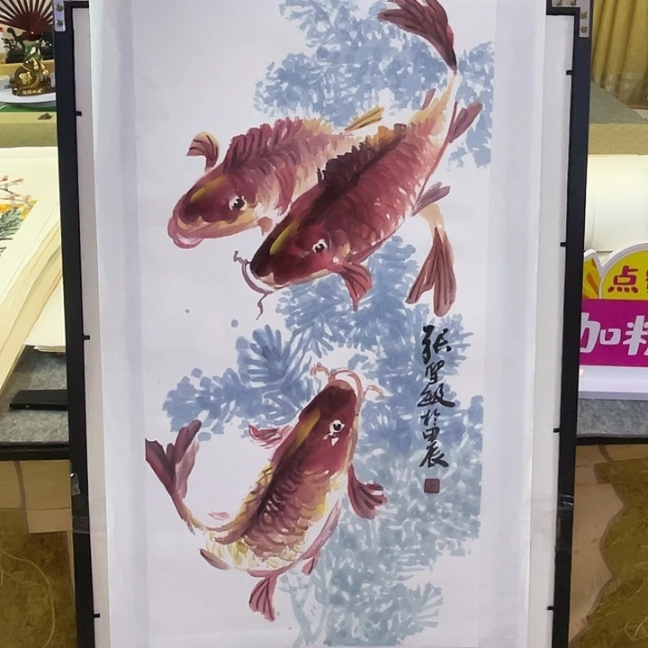 国画张圣敏先生纯手绘作品