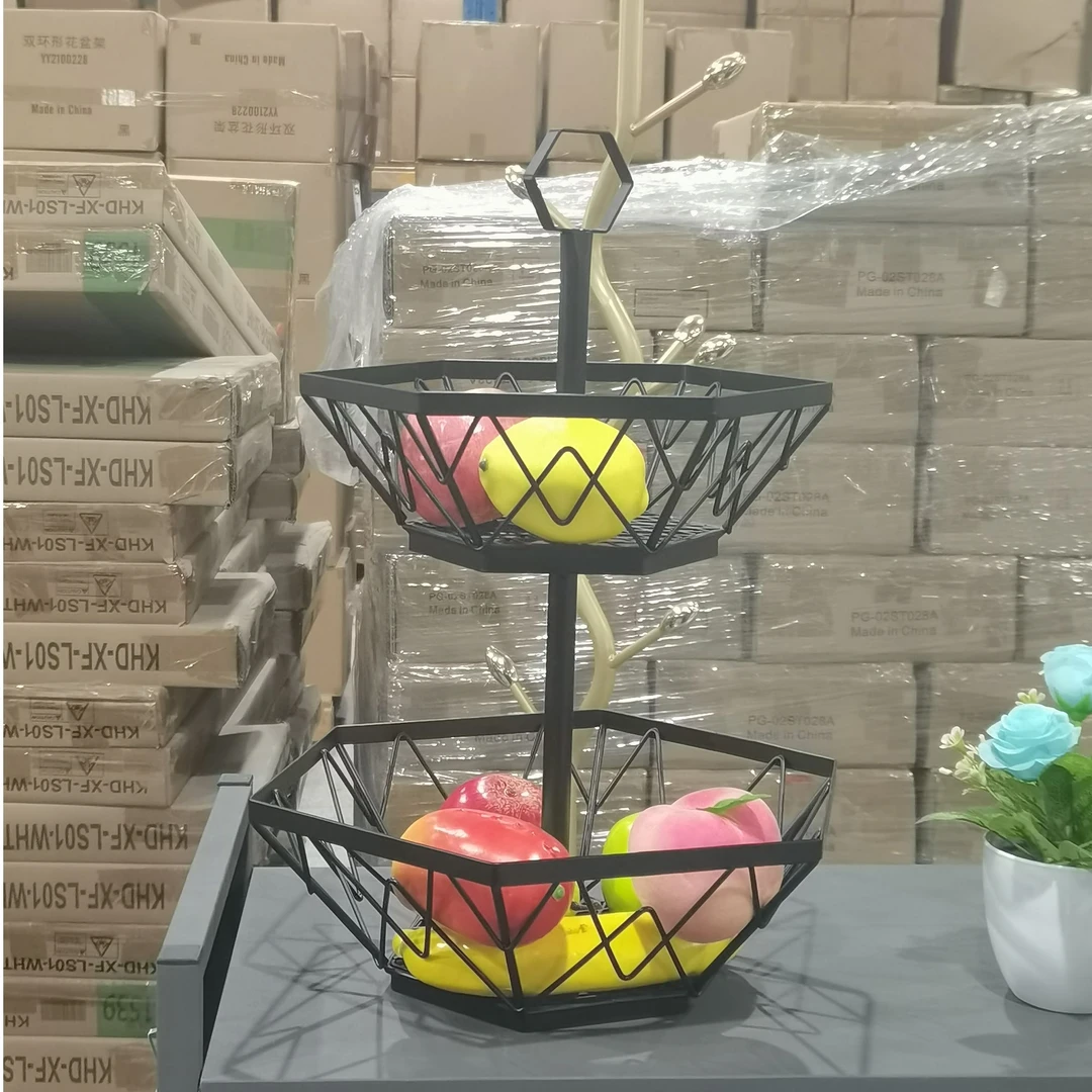 （尾货）水果架厨房大号储物篮架子多功能家用