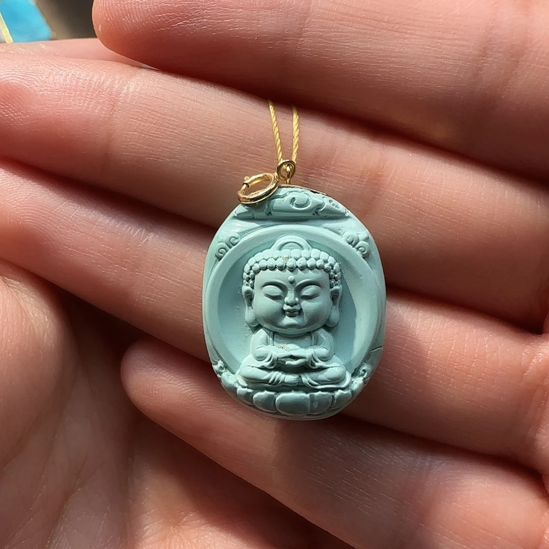 绿松石未镶嵌配饰