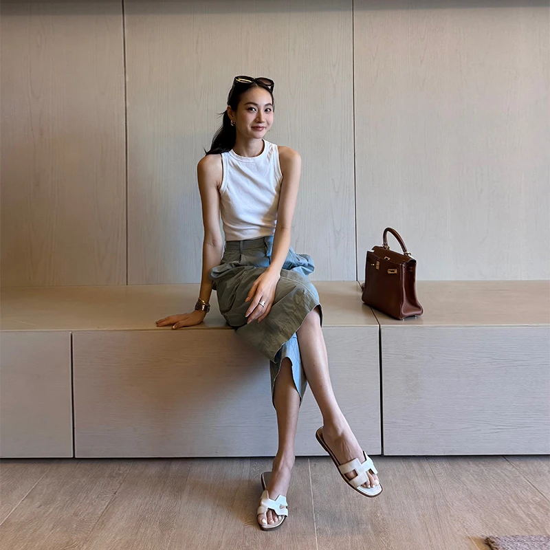 KEEP KAPU靠谱。【胶囊系列】新款高弹棉柔三色工字背心KP250543