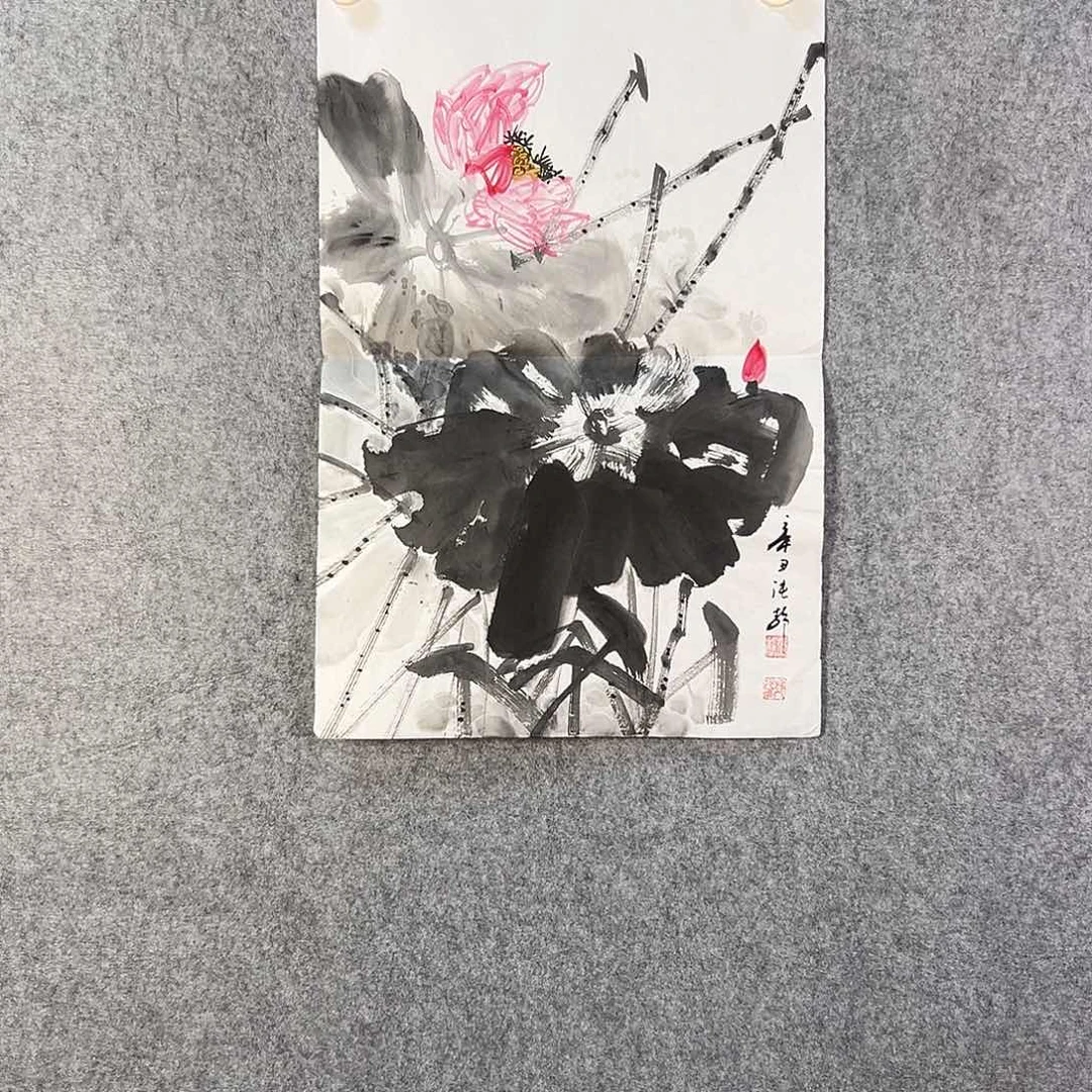 国画158 牡丹等植物生长于这里生长