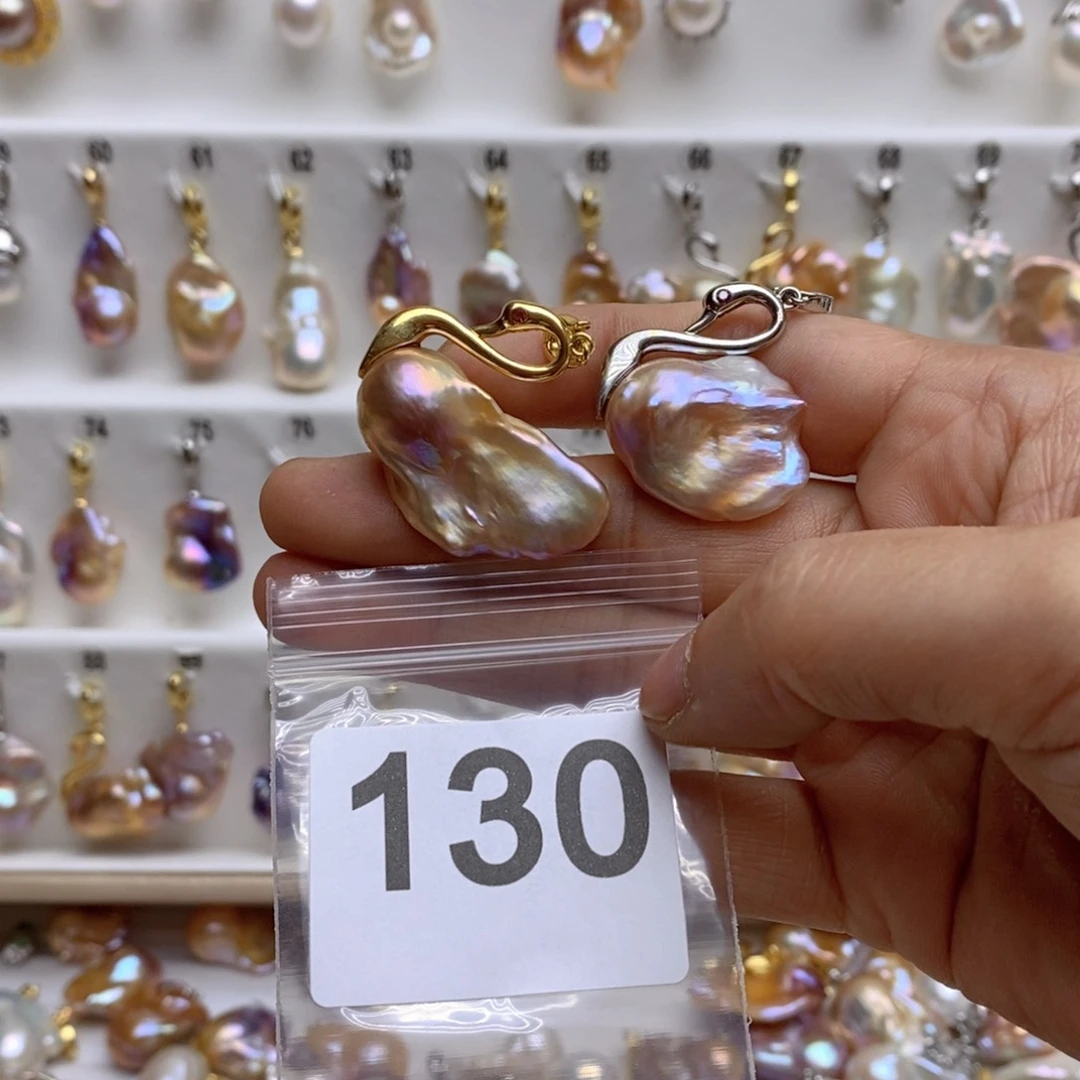 淡水珍珠颈饰银S925镶嵌崇****店130