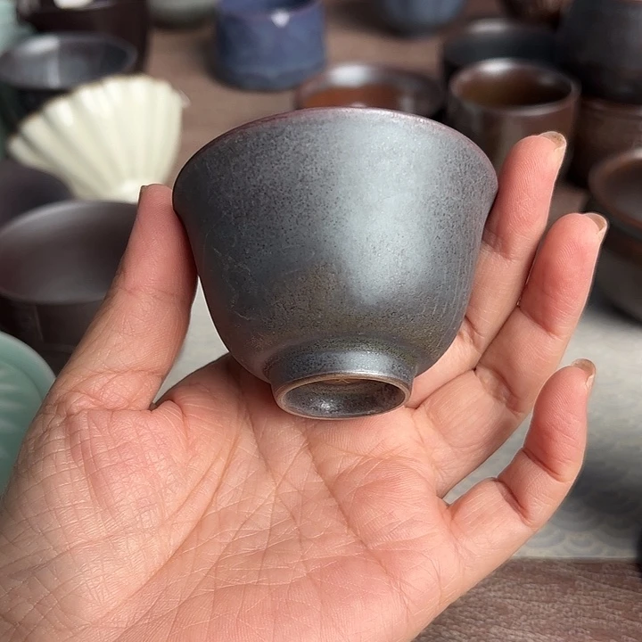 龙泉云间青瓷小米茶器