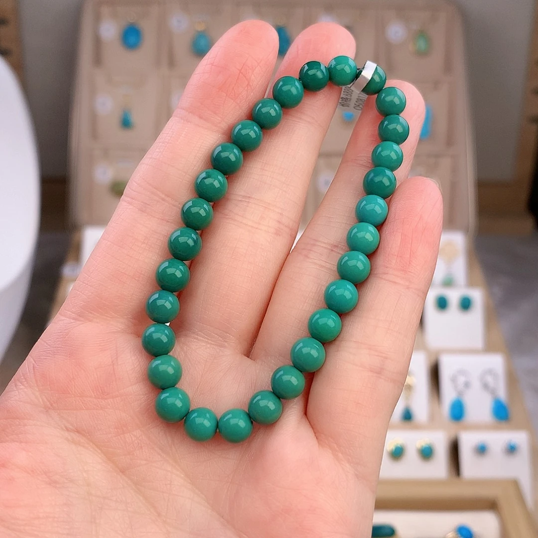 绿松石未镶嵌手链