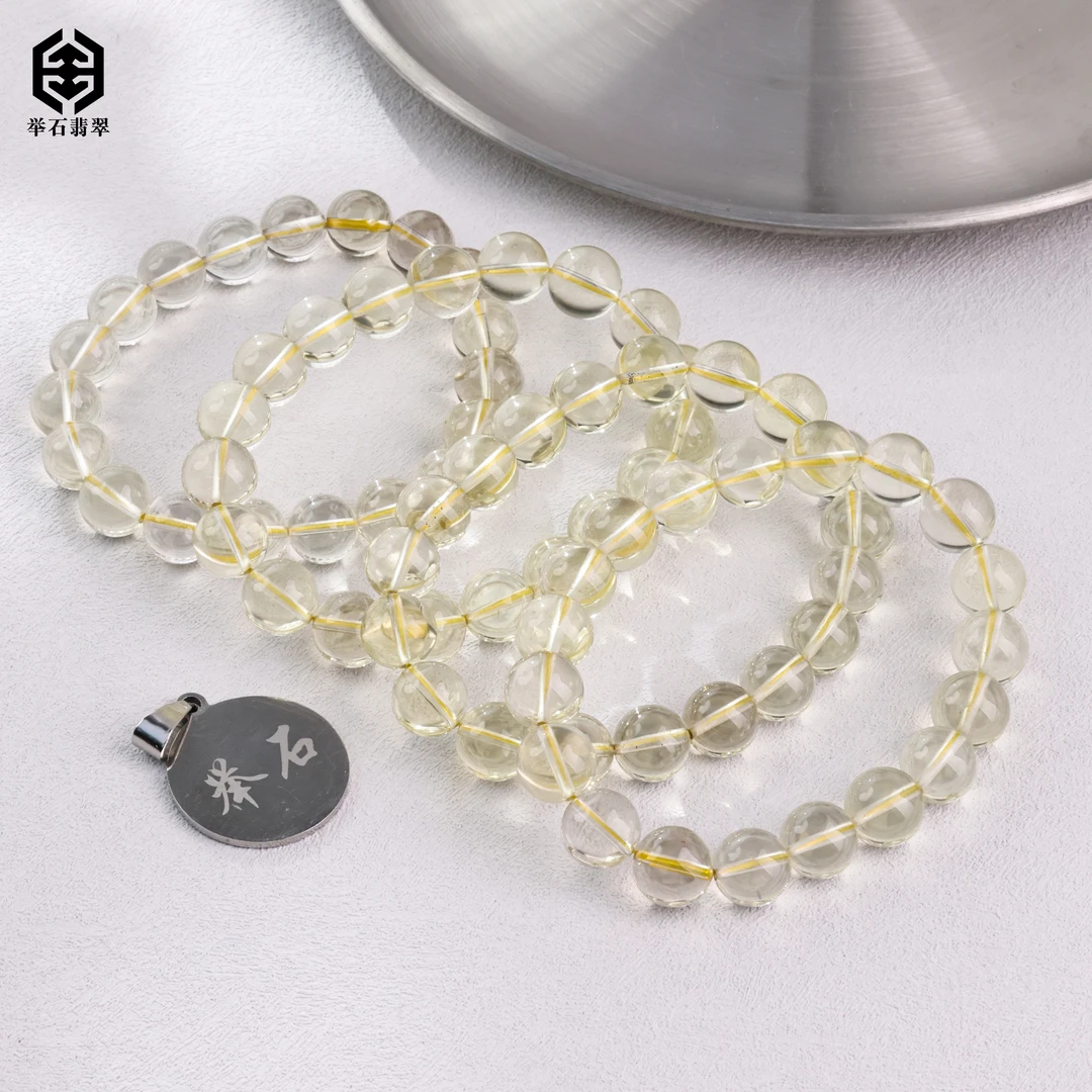 【举石臻品】TH0220-555-39水晶手串（一件/多样性发/约10mm+）R