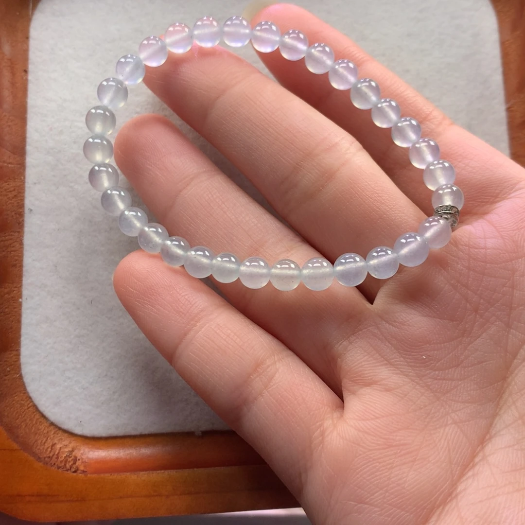 翡翠未镶嵌手链5mm