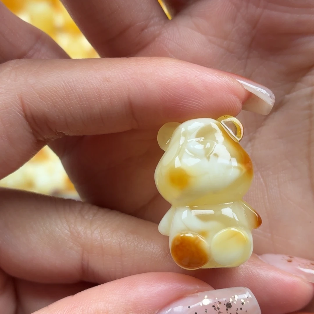 琥珀未镶嵌裸石蜜蜡