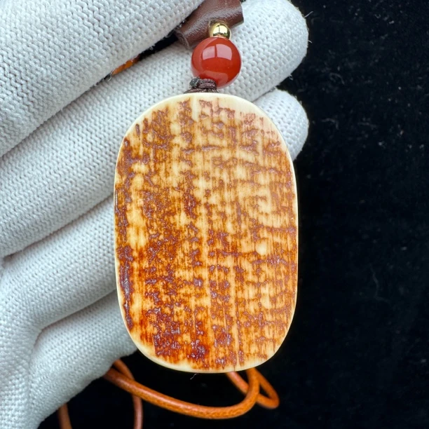 P9803天然猛犸牙肥皂28x42x17mm支持鉴定 假一罚四