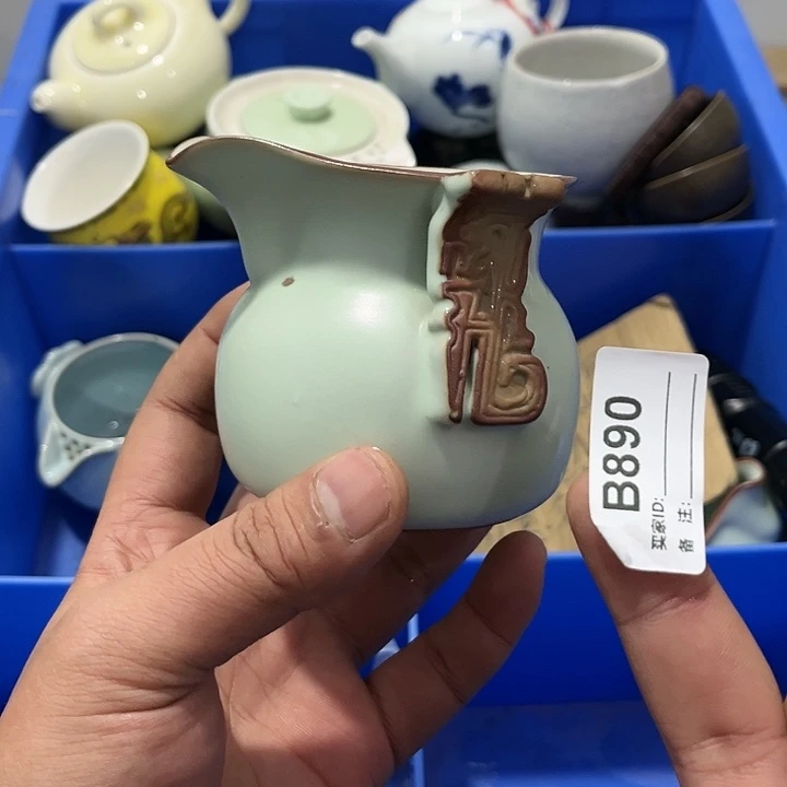 茶具默认微瑕瓷器、茶具、壶、摆件，介意勿拍