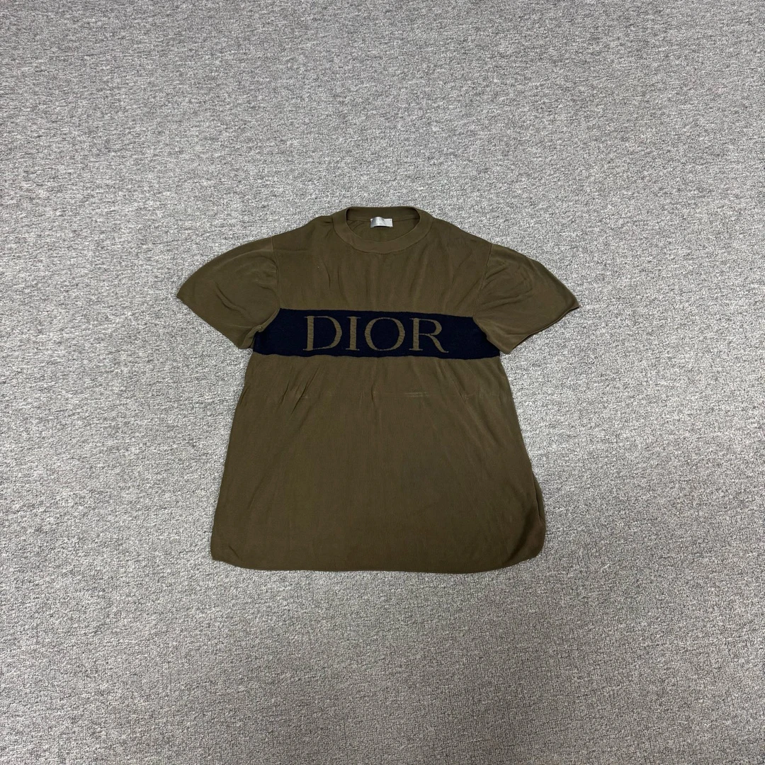 95新 DIOR/迪奥 Dior 针织短袖s码 大logo