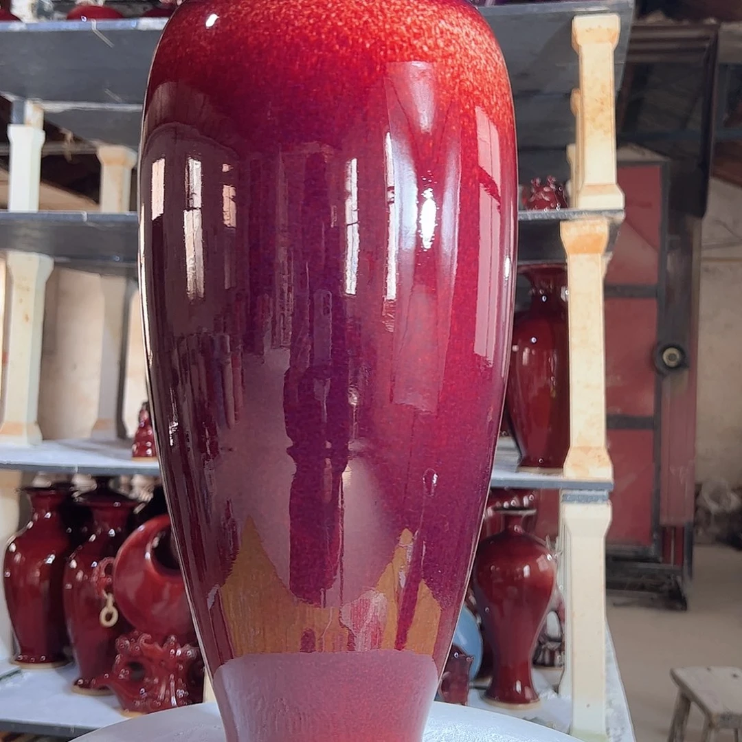 摆件郑家钧窑摆件微