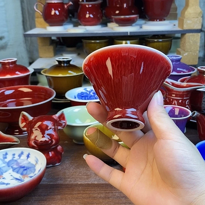 景德镇名陶坊原矿郎红