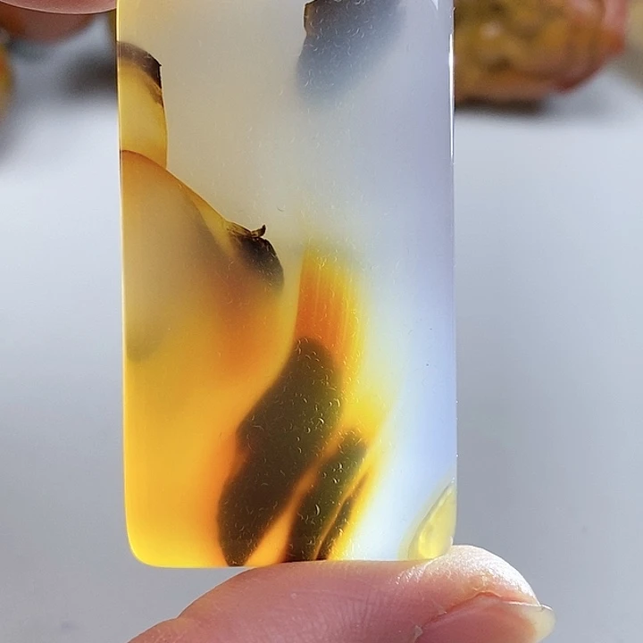 玛瑙/玉髓吊坠未镶嵌一**过