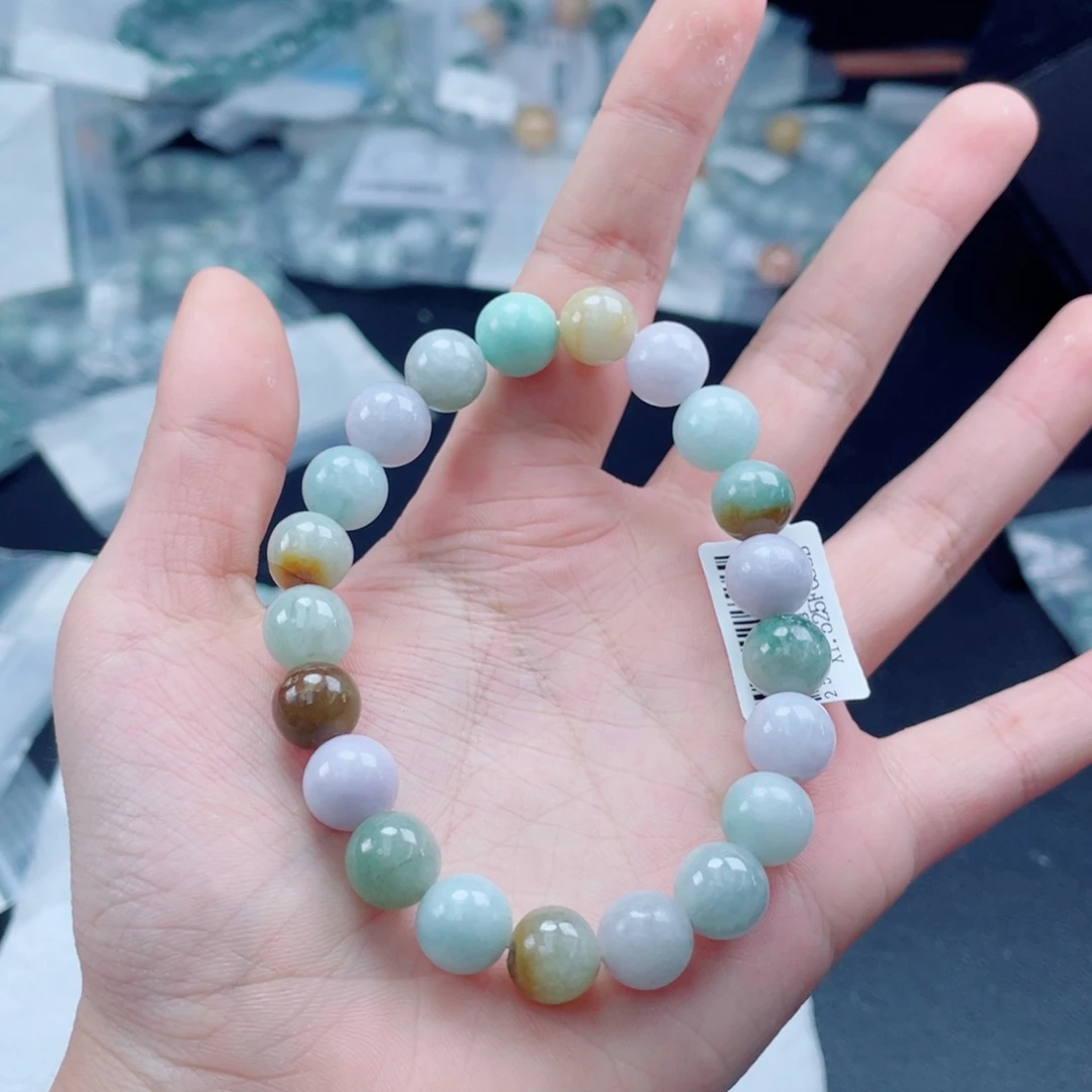 未镶嵌戒指翡翠珠串10.1