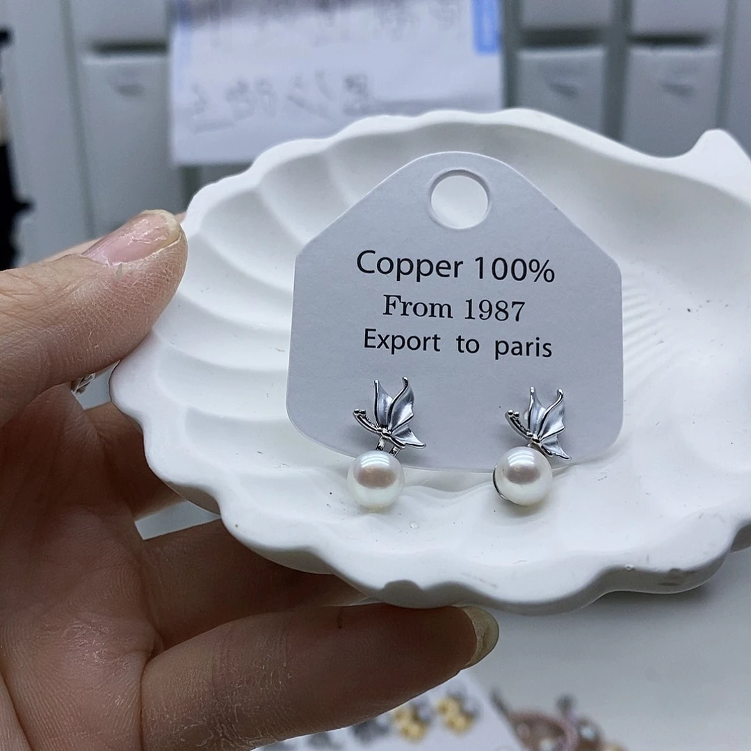颈饰合金淡水珍珠