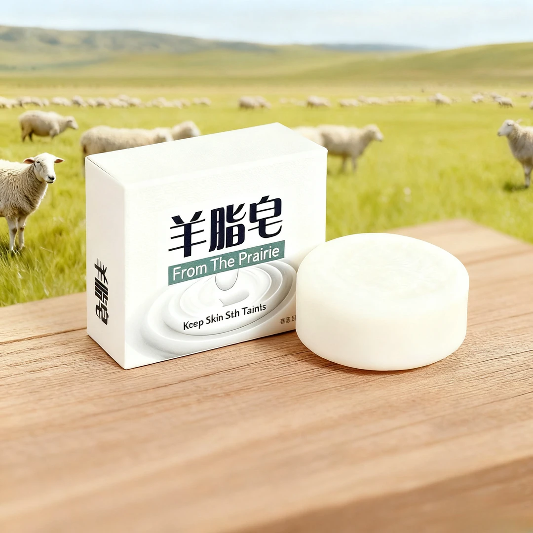 【国货之光】羊脂皂深层清洁嫩肤家用香皂温和洗脸洗澡沐浴净螨香皂