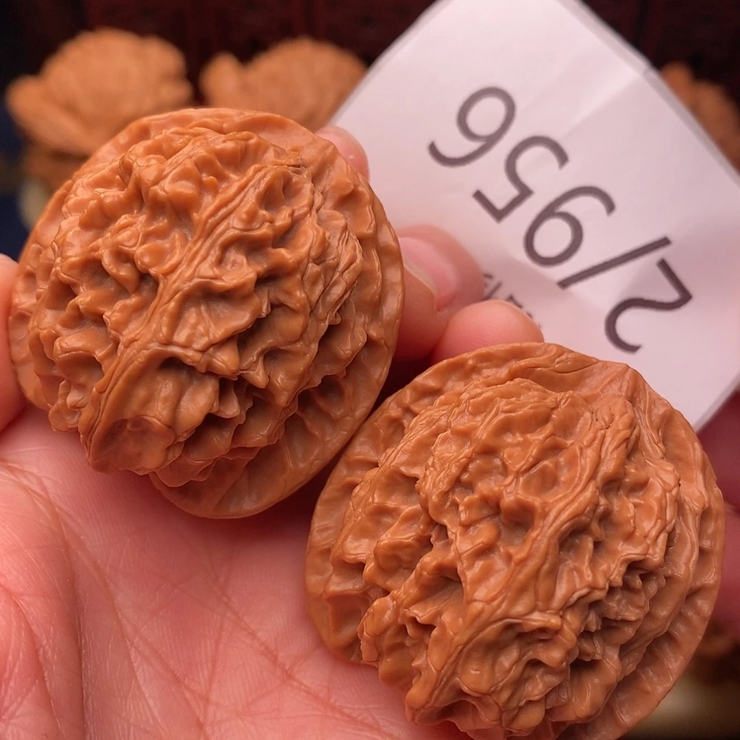 X***e文玩核桃把件39苹果园