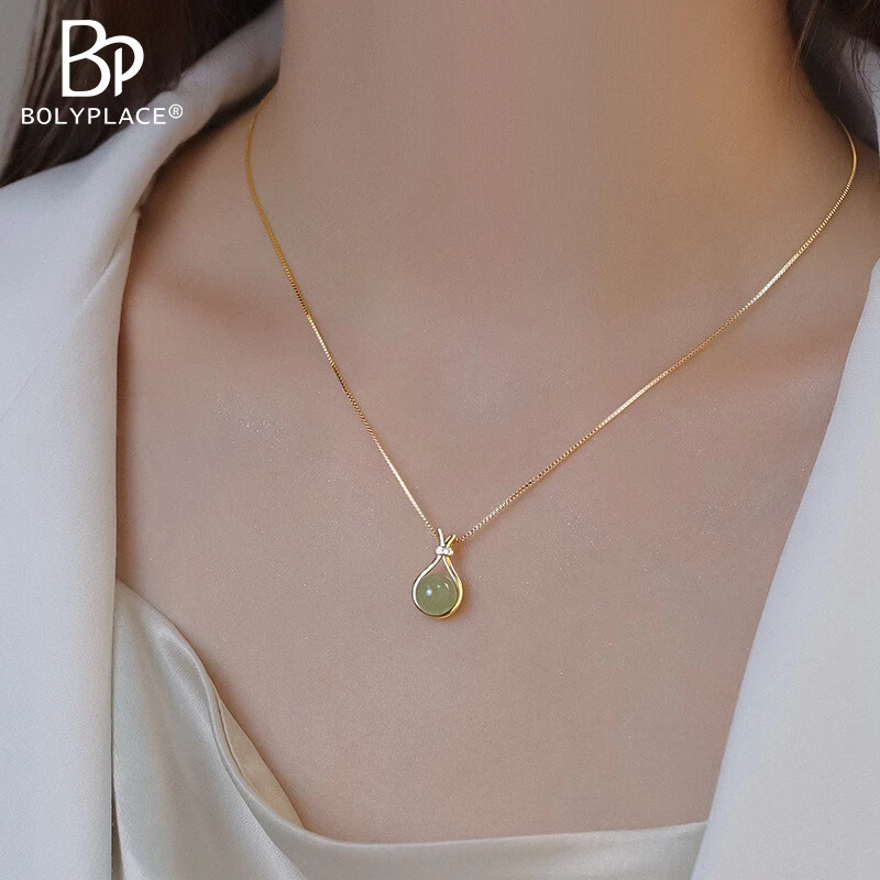 和田玉项链福袋福气满满女士吊坠节日礼物送女友老婆