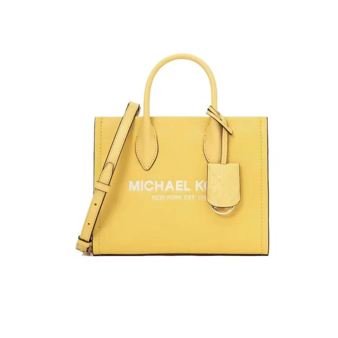 MK黄色方托手提包/C2293/24X19X9