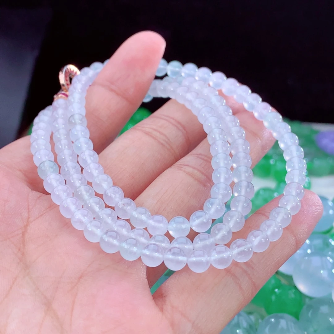 未镶嵌手串翡翠天然缅甸A货