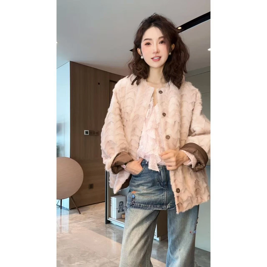 yiyiya.Guo艺艺吖【SAGA短二·南北佳人】双面穿皮毛一体110128SS52