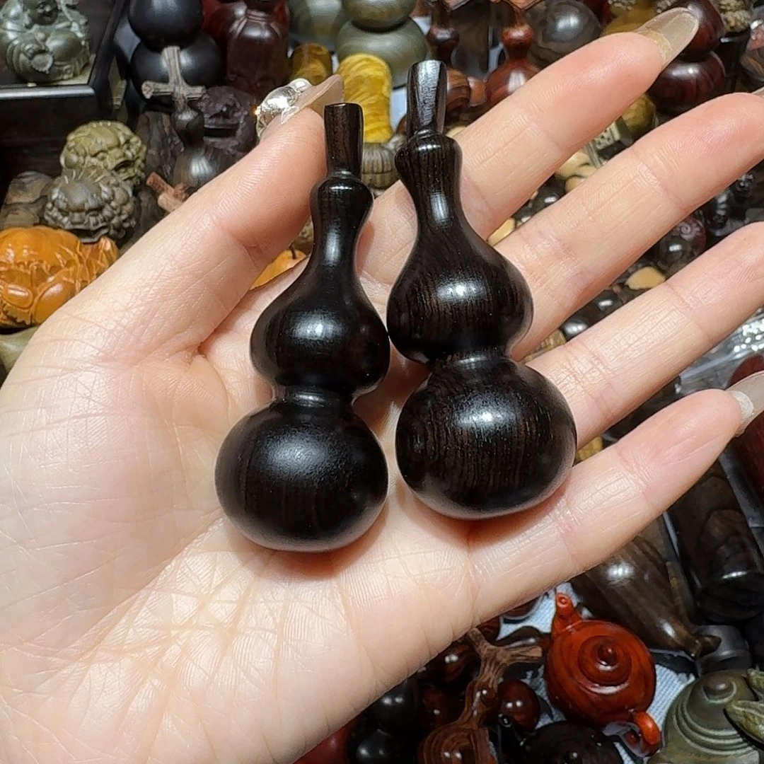 香榧木积*流紫光檀葫芦